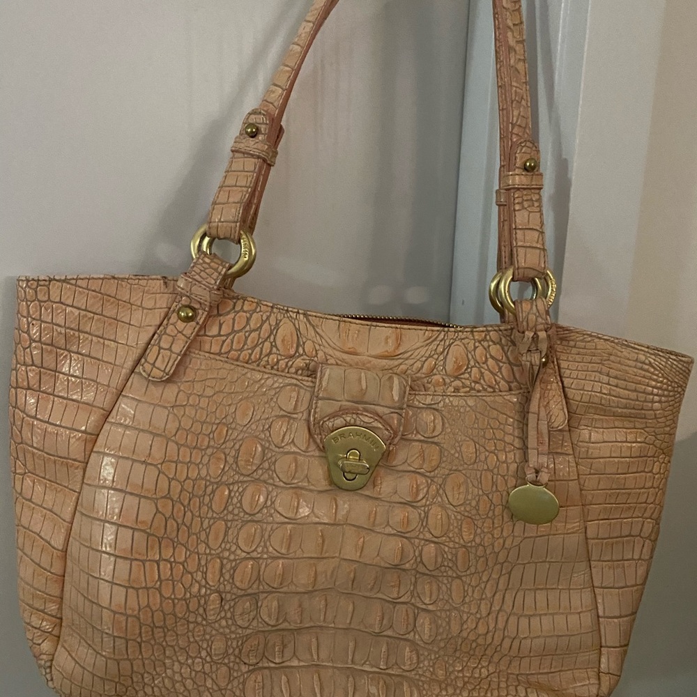 Pink Brahmin purse